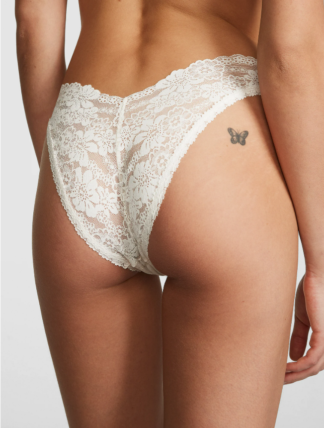 Panti Victoria Secret brasilera con frente en V Wink S blanca